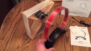 Tecsun AM Radio Broadcast Band Loop Antenna Demo [upl. by Steel]