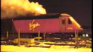 HST power car cold start paxman valenta neville hill late 90s [upl. by Bamford]