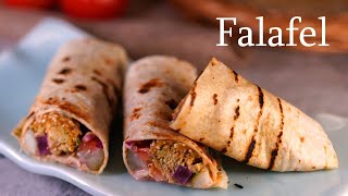 Falafel Wrap Recipe  Authentic Mediterranean Falafel Wrap Recipe  Allspice Institute [upl. by Emeric]