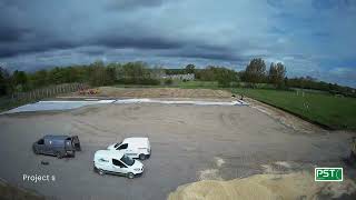 Timelapse of FIFA Quality Artificial Grass Pitch Construction at Whitworth Park Academy [upl. by Maxy]