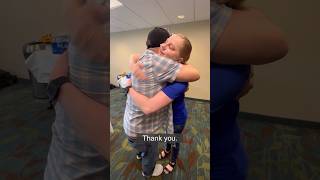 Heart transplant recipient meets donor’s family for first time [upl. by Suiram]