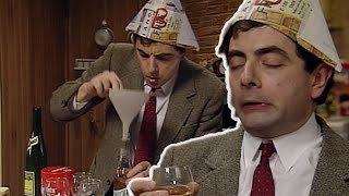 Mr Beans New Years Cocktails  Mr Bean Live Action  Funny Clips  Mr Bean [upl. by Kelci]