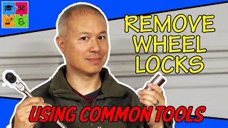 How To Remove Locking Wheel Nuts With Laser Tools Locking Wheel Nut Removal Tool [upl. by Aklog549]