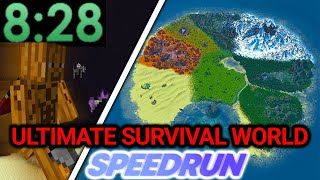 Speedrunning TrixyBlox Ultimate Survival World [upl. by Sawyere]