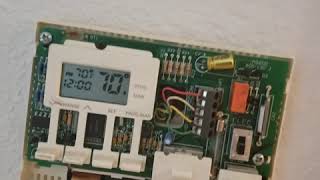 Thermostat battery installed [upl. by Reich]