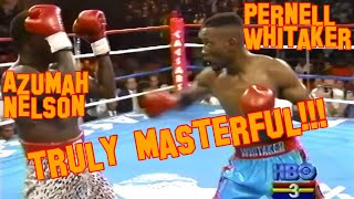 Pernell Whitaker vs Azumah Nelson 1990 HBO 1080p 60fps [upl. by Wira]