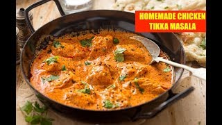 BEST HOMEMADE CHICKEN TIKKA MASALA RECIPE  HOMEMADE BUTTER CHICKEN RECIPE [upl. by Guadalupe]