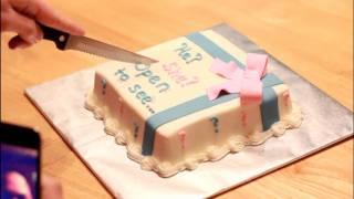 Gender Reveal Cake [upl. by Sharlene]