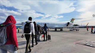 I gave 3 new persons an opportunity to fly out  their first flight  to SVG with Colaz Smith TV [upl. by Neelav]