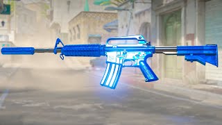 CS2 MADE THIS SKIN MORE SHINY🔥🔥 CS2 Updated M4A1 BLUE PHOSPHOR  NEW UPDATED CS2 M4A1 SKINS [upl. by Isaacson]