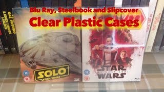 Blu Ray Steelbook amp Slipcover Clear Plastic Protective Slipcovers [upl. by Nolat]