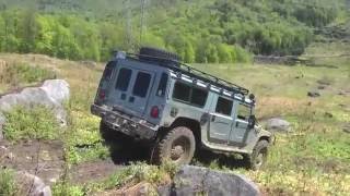 Hummer H1 and H2 Off Roading 4WD in Quebec [upl. by Attenauq634]