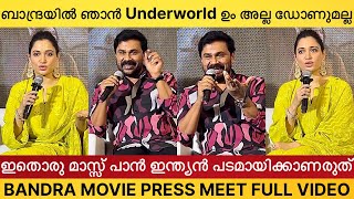 Bandra Movie Press Meet  Dileep Tamannah Bhatia Arun Gopi Dino Morea  Full Video [upl. by Strader]