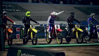 Monster Energy Supercross 3 Esbarquero90 East Rutherford MetLife Stadium Ricky Johnson CR 250cc [upl. by Rutherfurd726]