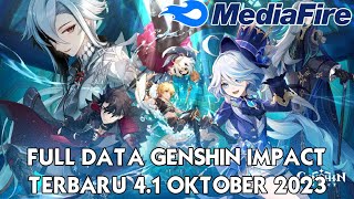 TUTORIAL INSTALL FULL DATA GENSHIN IMPACT ANDROID 41 TERBARU OKTOBER 2023  LINK MEDIAFIRE [upl. by Caspar]