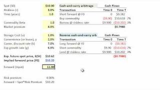 Cash and carry arbitrage [upl. by Schargel120]