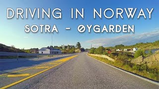 Driving in Norway Sotra  Øygarden [upl. by Ettevol]