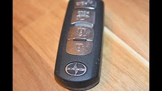 DIY  How to replace remote fob battery in Scion iA [upl. by Hound]