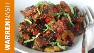 Stir Fry  Beef  Recipes by Warren Nash [upl. by Kippar712]