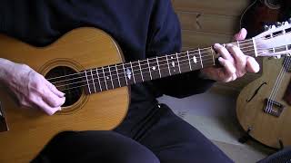 quotTishomingo Bluesquot  Fingerpicking Blues Lesson  TAB avl [upl. by Lutero262]