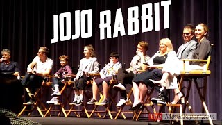 JOJO RABBIT QampA with Taika Waititi Scarlett Johansson Sam Rockwell amp cast  October 14 2019 [upl. by Claud]