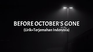 Before Octobers Gone  Cimorelli LirikTerjemahan Indonesia [upl. by Maribelle]