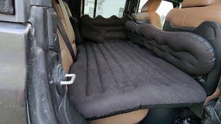 Everyone Needs A Backseat Bed  Air Mattress Right [upl. by Jacobo]