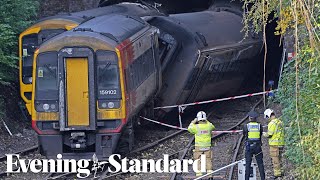 Salisbury Train crash disruption to last for several days [upl. by Dempstor]