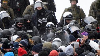 Convoy protests Heres what downtown Ottawa looks like now [upl. by Salangi]