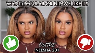 Did We Like It Orr Was It Just Popular EP 1  Outre Lace Front Wig Soft N Natural Neesha 201 [upl. by Ataymik]