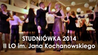 Studniówka 2014 II LO im Jana Kochanowskiego Bełchatów  iTVBełchatów [upl. by Wilkison]