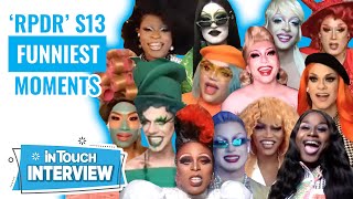 RuPauls Drag Race Season 13 Cast Talks Funniest Moments BehindtheScenes [upl. by Milurd]