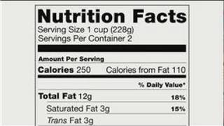 Basic Nutritional Advice  Hints on Reading Food Nutrition Labels [upl. by Gustav]