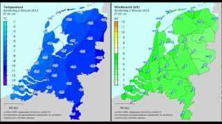 Horrorwinter 2012 bij het KNMI [upl. by Correna]