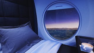 Fall Asleep on this Private Jet  Airplane White Noise for Sleep [upl. by Eeliah]