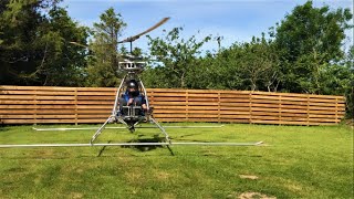 Part 5 Learning to FLY Homemade Helicopter [upl. by Kiker174]