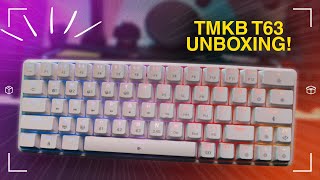 Great for beginners  TMKB T63 Wireless Mechanical Keyboard Unboxing [upl. by Blanche]