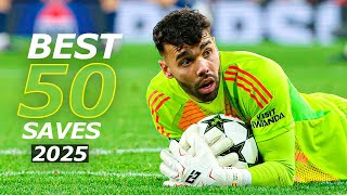 Best 50 Goalkeeper Saves 202425  HD 7 [upl. by Eudocia33]