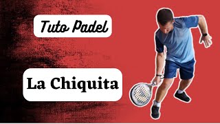 Technique padel  la Chiquita [upl. by Ailecnarf]