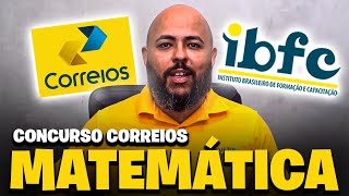 🏆TOP 5 ASSUNTOS MAIS COBRADOS DE MATEMÁTICA IBFC CONCURSO CORREIOS 2024 [upl. by Utica]