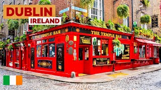 Dublin Ireland  The Capital Of Pubs  Walking Tour 4K HDR 60fps [upl. by Yci77]