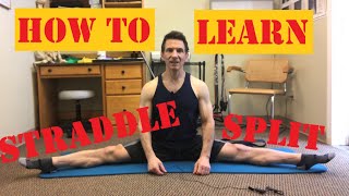 How to stretch for a straddle split and pancake [upl. by Broek]