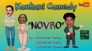 new Konkani comedy quotNOVROquot  Konkani comedy by comedian Selvy Sally Joana  Konkani comedy [upl. by Husch]