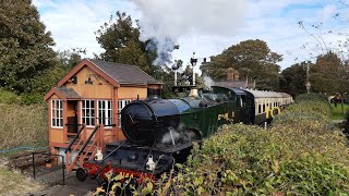 Chinnor and Princes Risborough Railway 22102023 railway train steam steamtrain heritage [upl. by Buyers908]