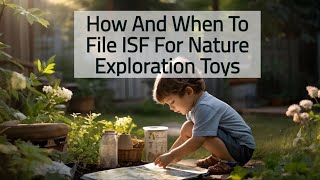 How And When To File ISF For Nature Exploration Toys [upl. by Holihs]