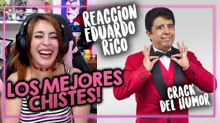 CARLOS EDUARDO RICO  LOS MEJORES CHISTES 🙌🏻 EL CRACK DEL HUMOR BLANCO ❤️ REACCION MÉXICO 🇲🇽ARG [upl. by Reidid914]