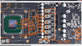 PCB Breakdown ASUS STRIX GTX 1070Ti [upl. by Aserret884]