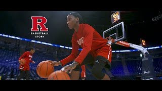 RVision Episode 05 Rutgers Basketball Story Ciani Cryor Spotlight [upl. by Aielam]