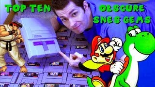 Top 10 Obscure SNES Gems by Mike Matei Super Nintendo [upl. by Viola]