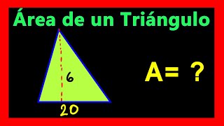 ✅👉 Area de un Triangulo Escaleno ✅ Como sacar el Area de un triangulo ESCALENO [upl. by Datnow]